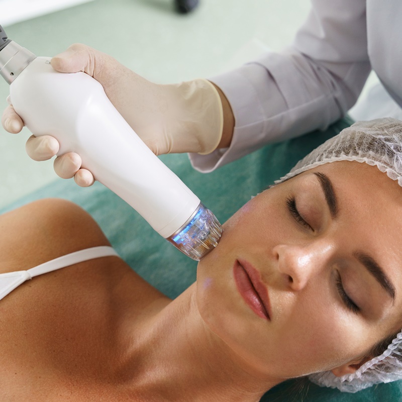 radiofrekwencja mikroigłowa, klinika medycyny estetycznej roseti med&beauty w myślenicach