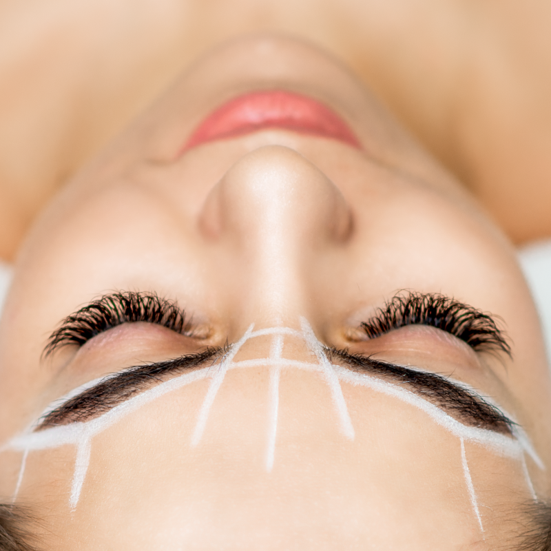 geometria brwi, klinika medycyny estetycznej roseti med&beauty w myślenicach